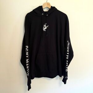 Rémy Martin Cognac Logo Sleeve Text Champion Pullover Hoodie